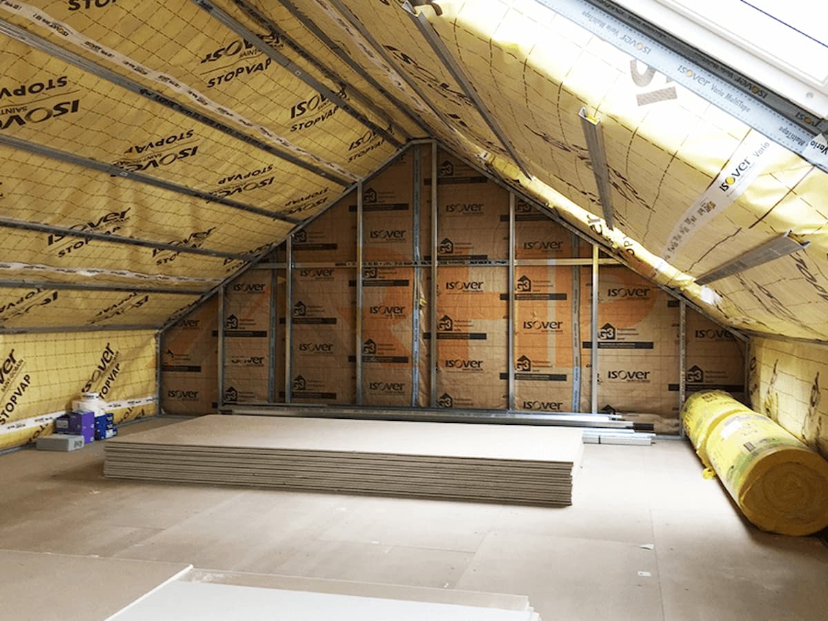 Isolation combles amenages